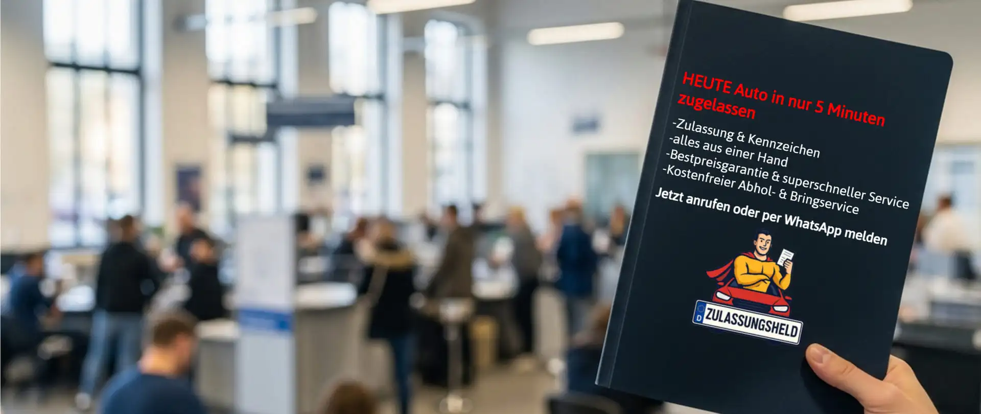 Zulassungsheld Berlin Zulassungsdienst online